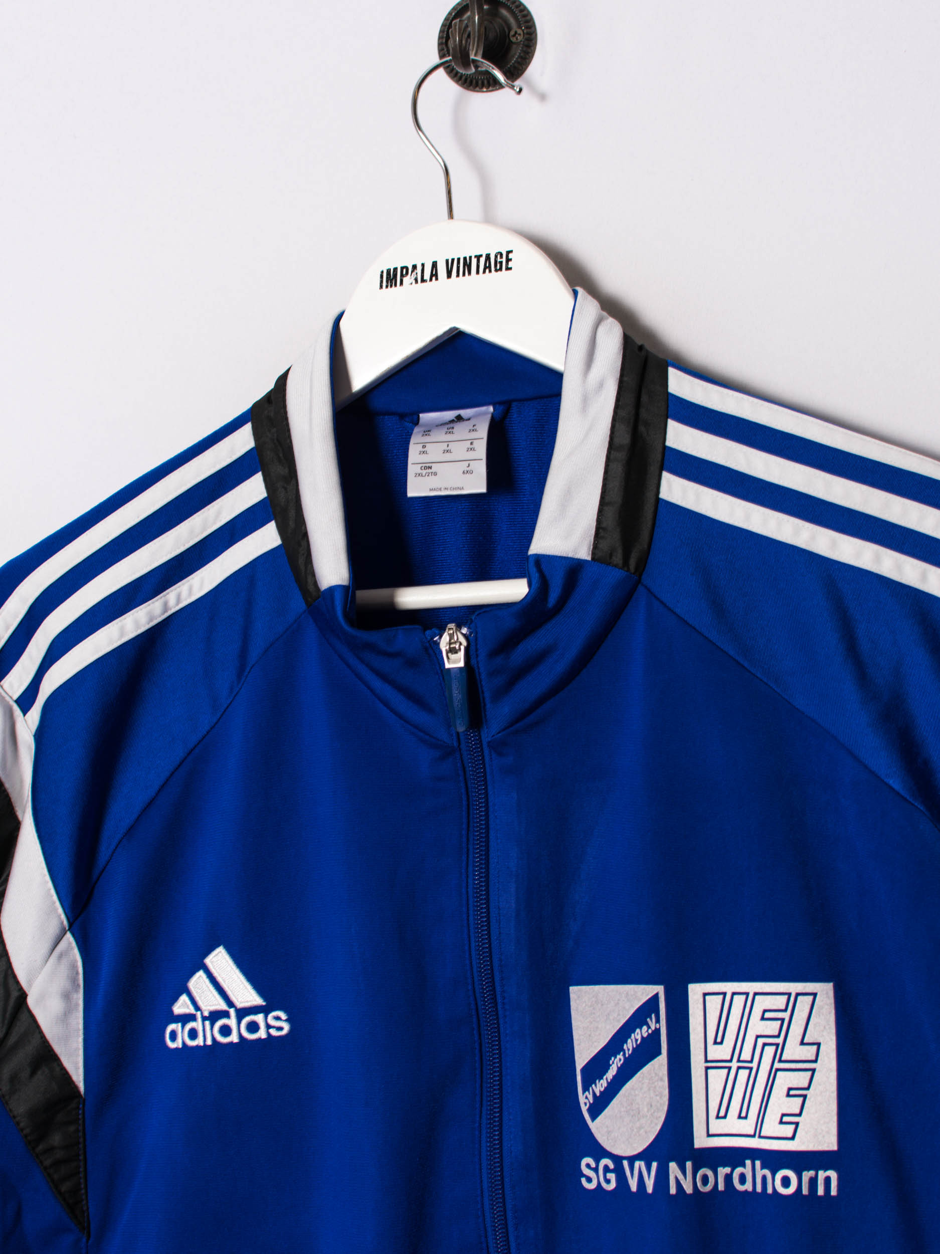 Adidas Blue Track Jacket Impala Vintage