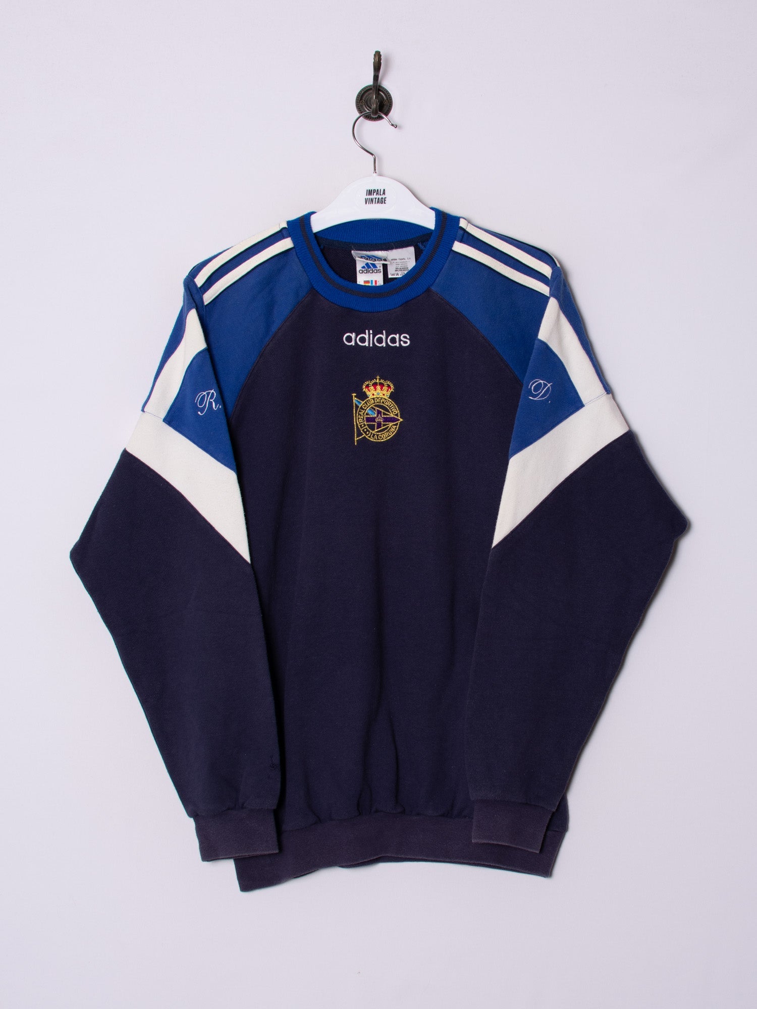 Real Club Deportivo A Coruña Adidas Official Football Sweatshirt