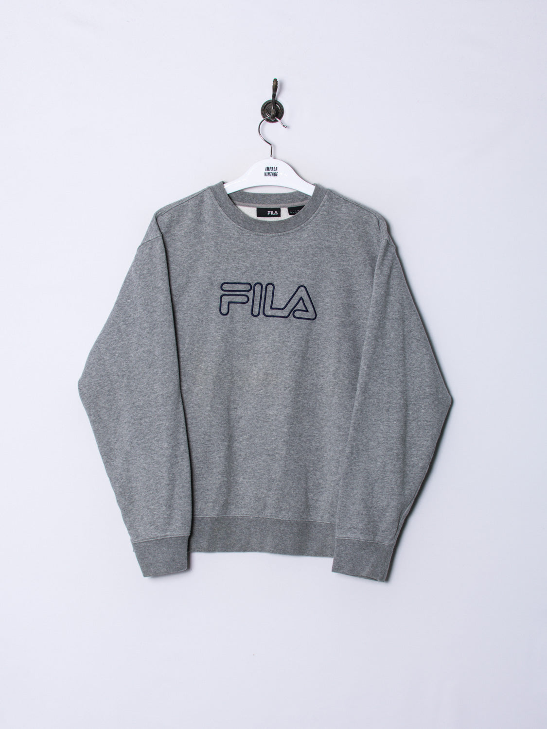 Grey fila sweatshirt best sale