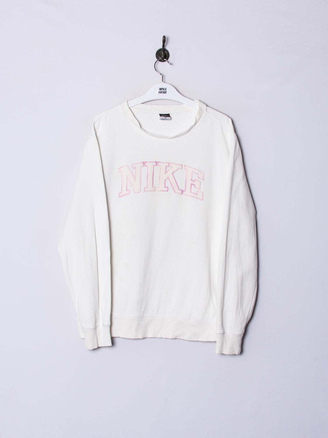 white vintage nike jumper
