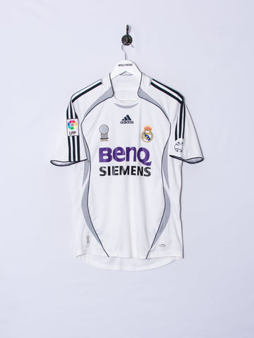 Real Madrid CF Adidas Official Football 2006/2007 Home Jersey