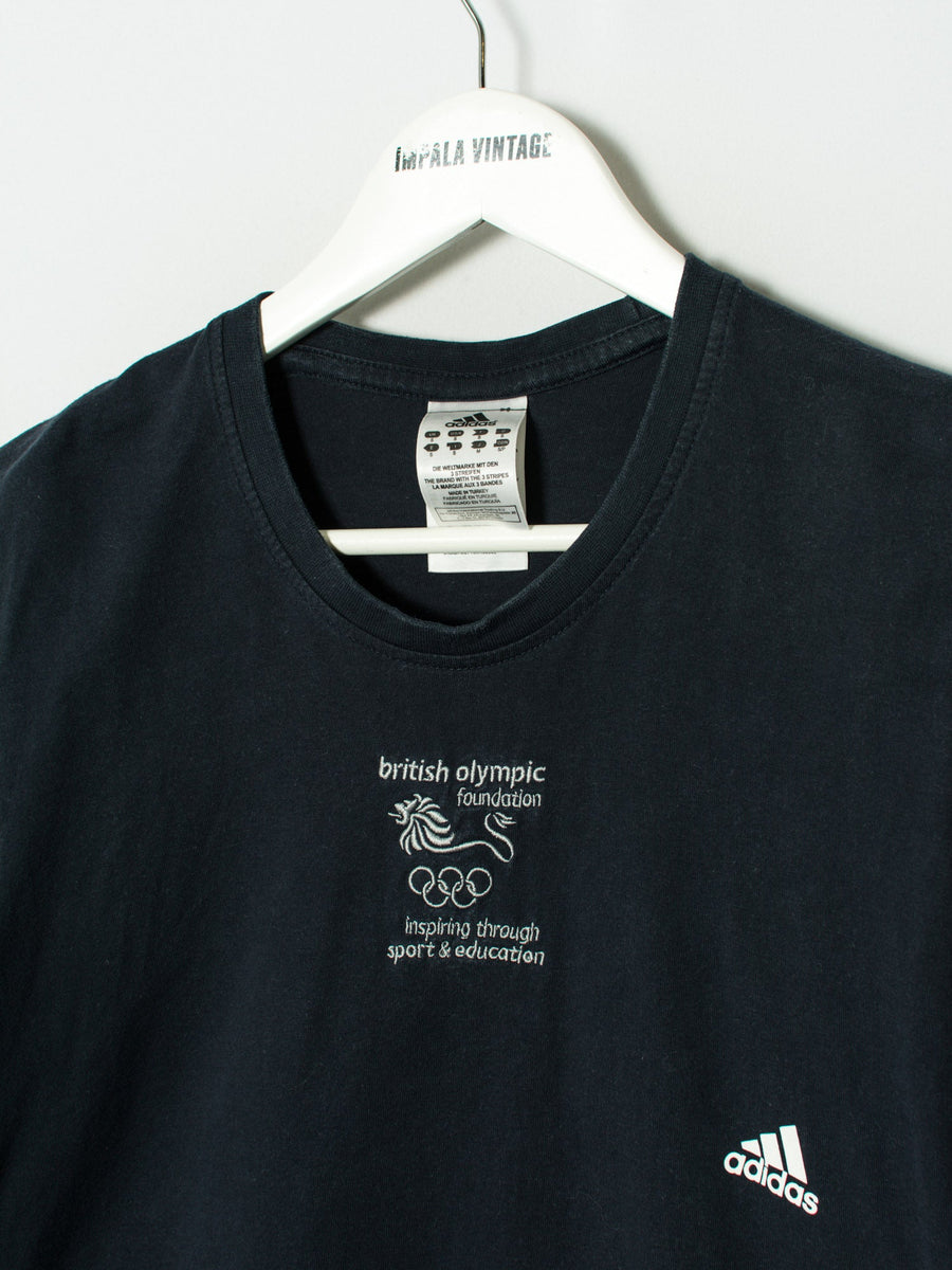 Adidas Foundation British Olympic Cotton Tee