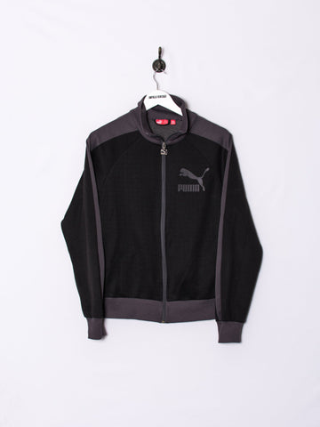 Puma Black & Grey Track JAcket