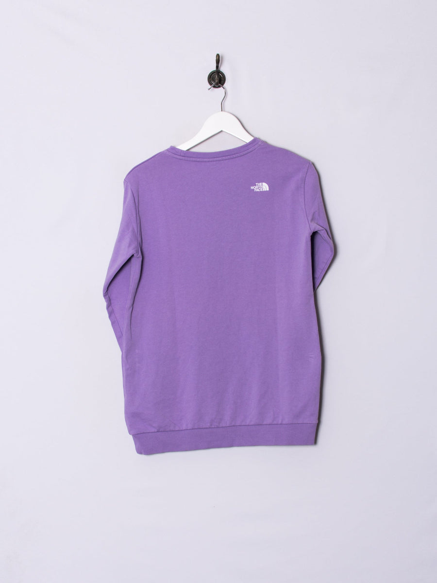 The North Face Purple Sweatshirt