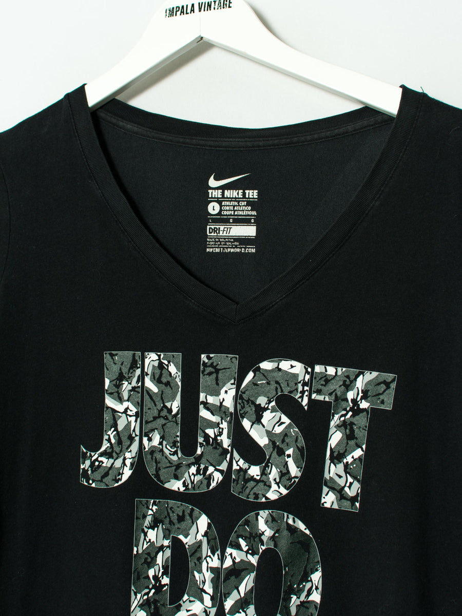 Just Do It Nike V-Neck Tee