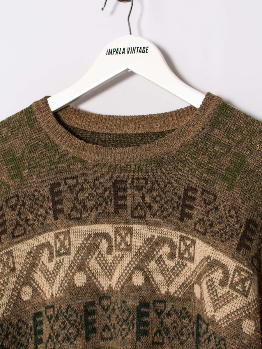 Brown I Sweater