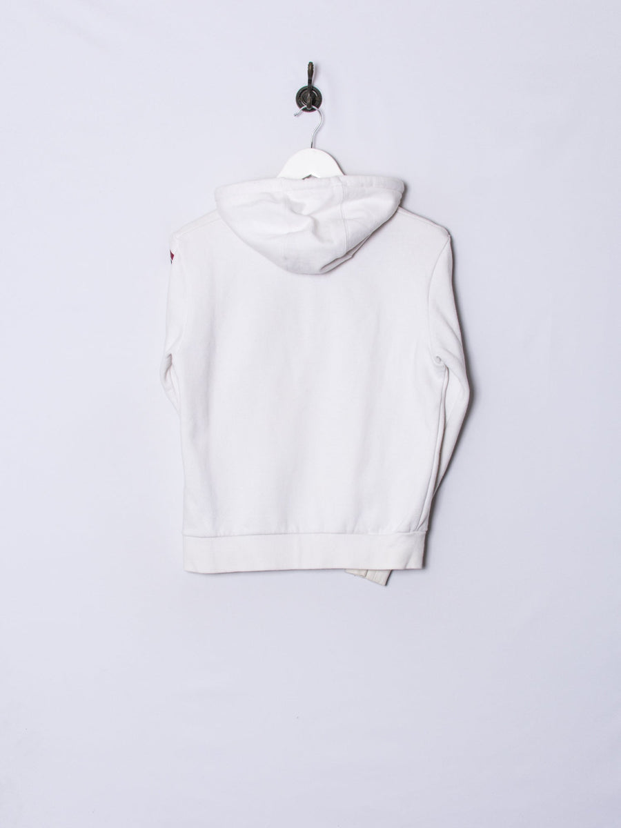 Fila White Hoodie