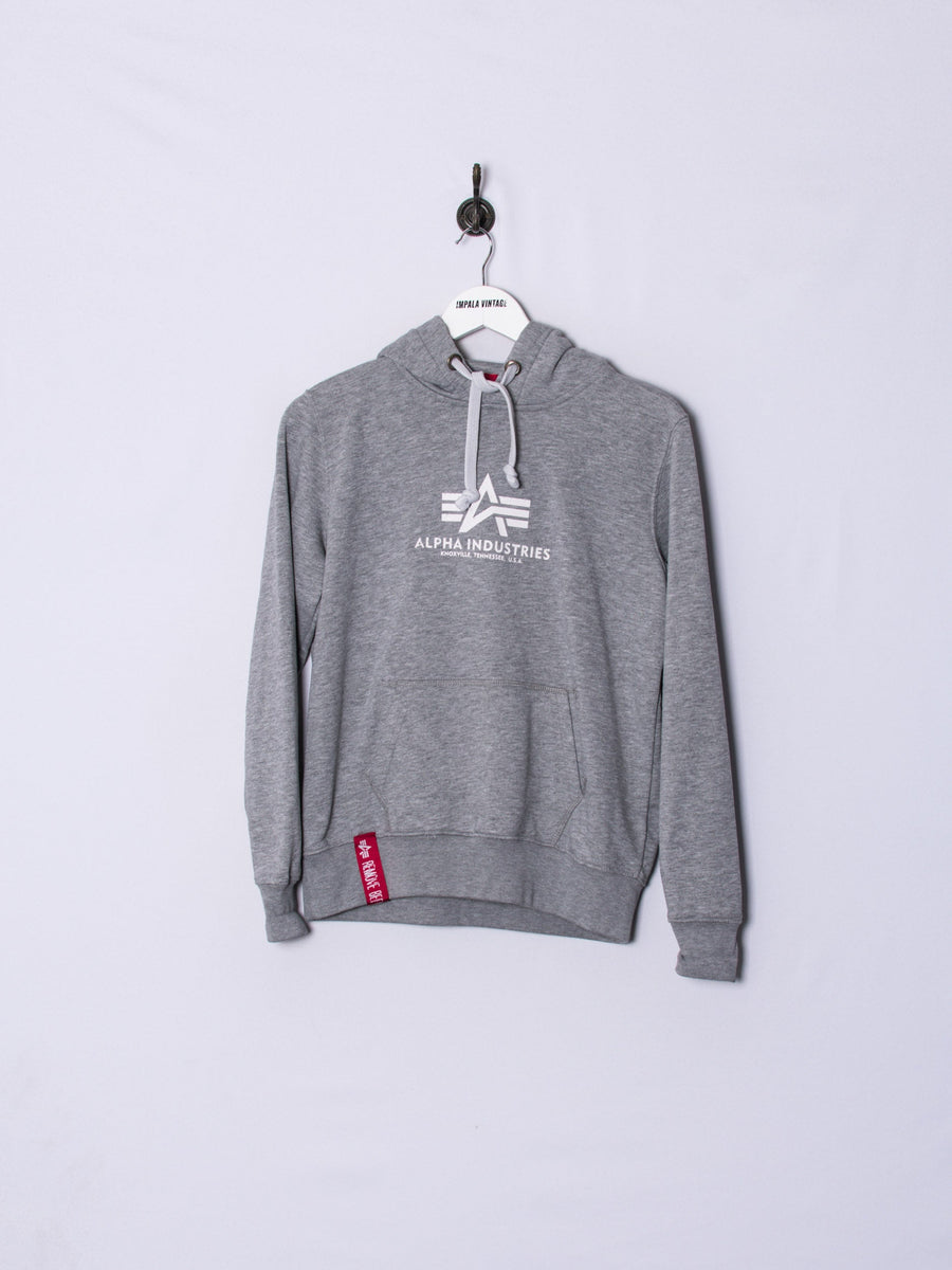 Alpha Industries Grey Hoodie