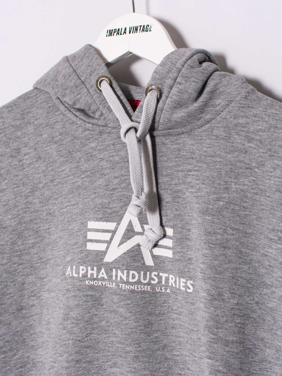 Alpha Industries Grey Hoodie