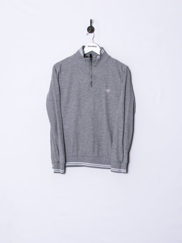 Emporio Armani 1/3 Zipper Sweater