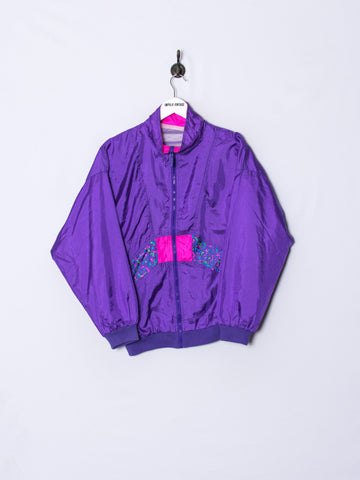 Purple Happy Shell Jacket