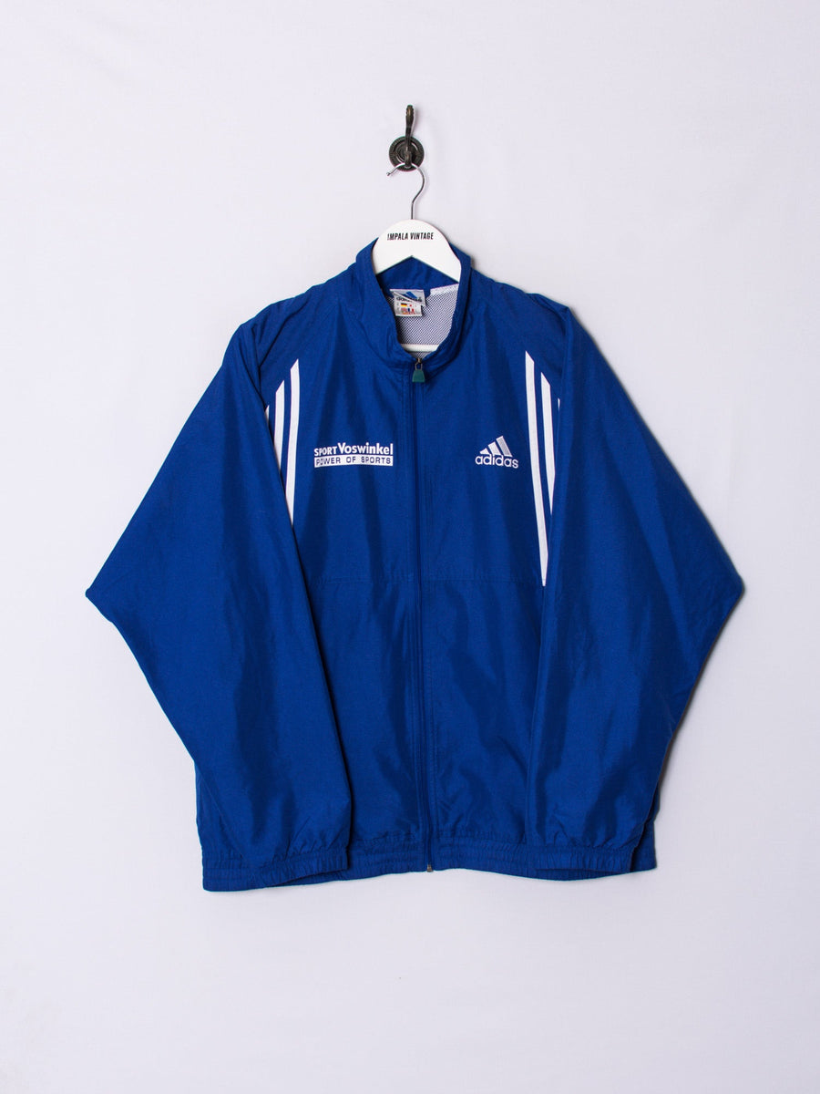 Adidas Blue V Track Jacket