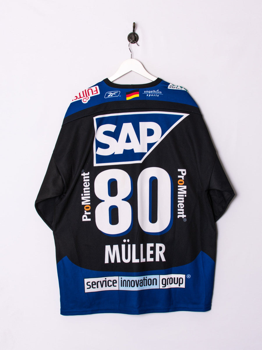 Adler Mannheim Ewald Official Die1 Bundesliga Hockey Jersey