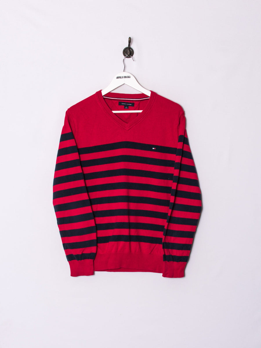 Tommy Hilfiger Stripes V-Neck Sweater