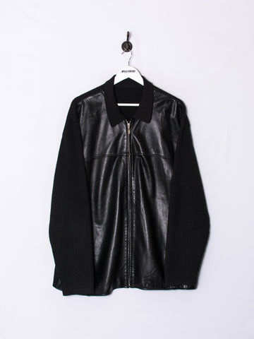 Lacoste Black Logo Acrylic Jacket