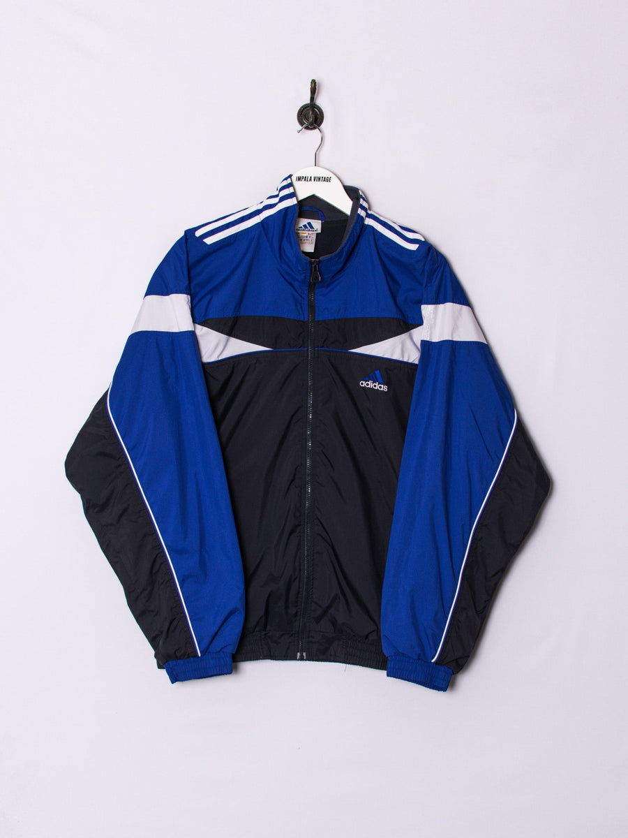 Adidas Black & Blue Tracksuit