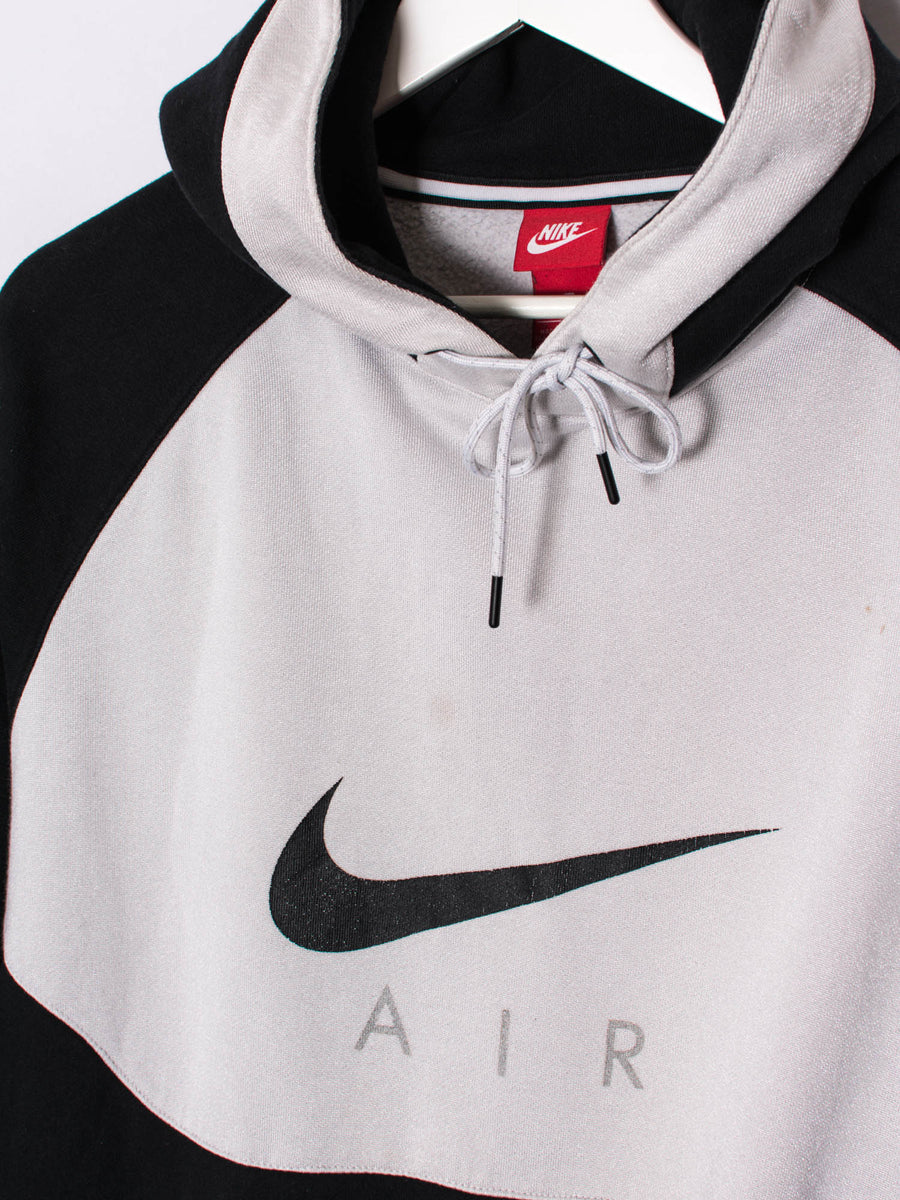 Nike Air White & Black Hoodie