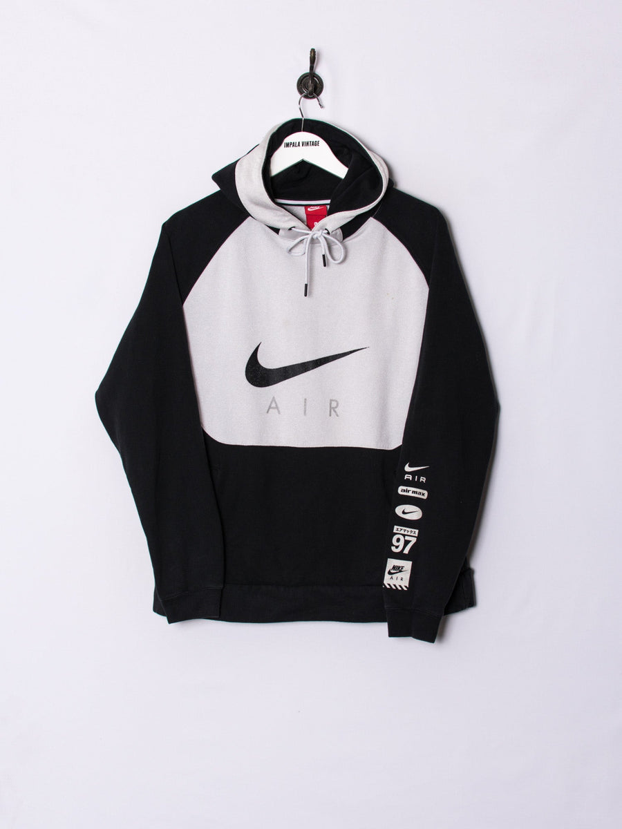 Nike Air White & Black Hoodie