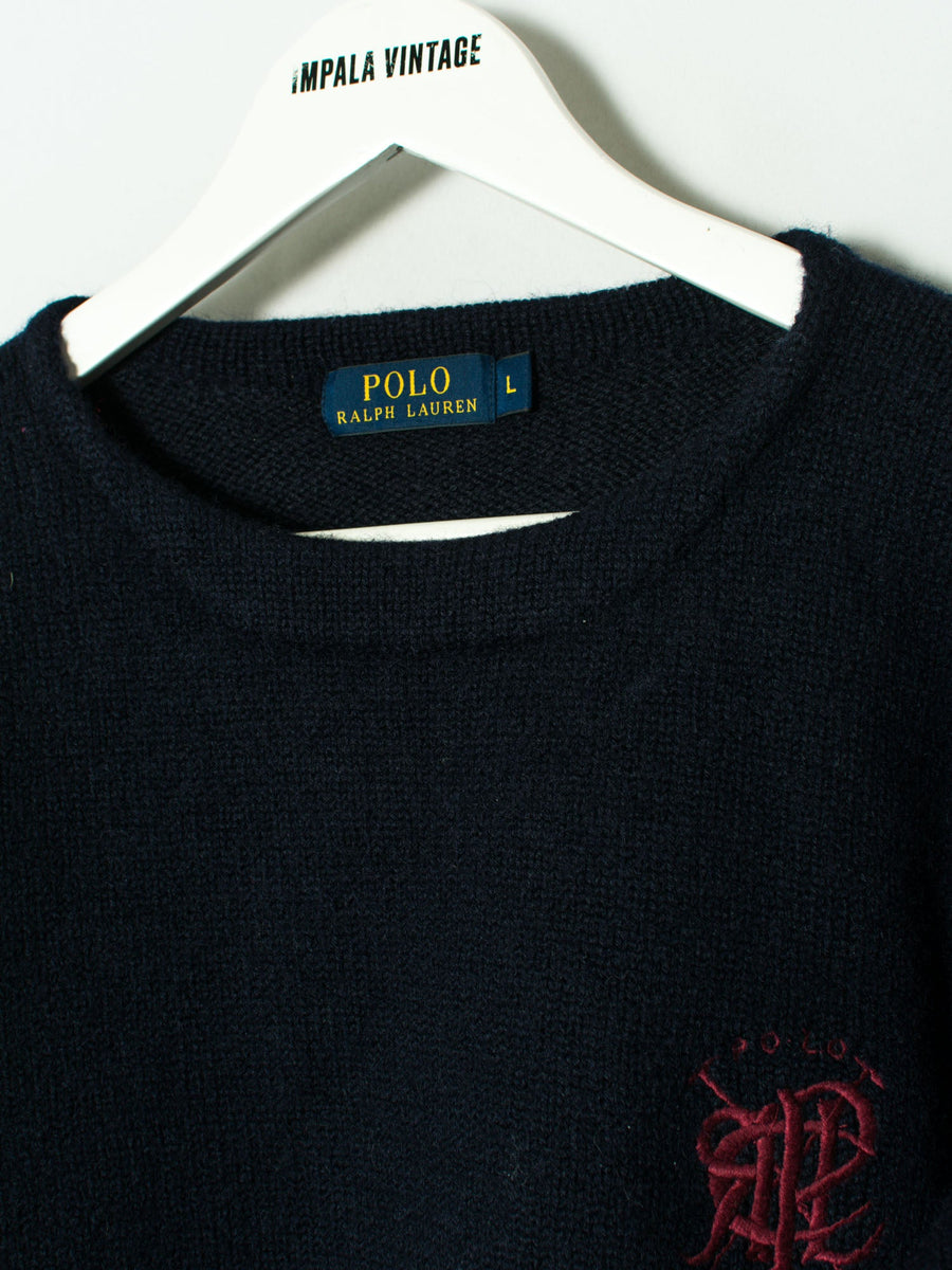 Polo Ralph Lauren V Blue Sweater