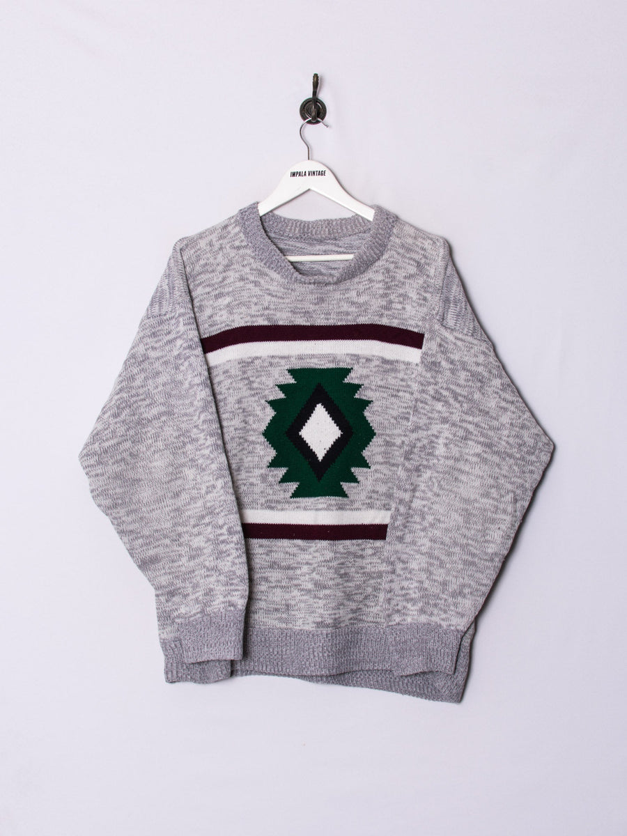 Trebol Gray Sweater