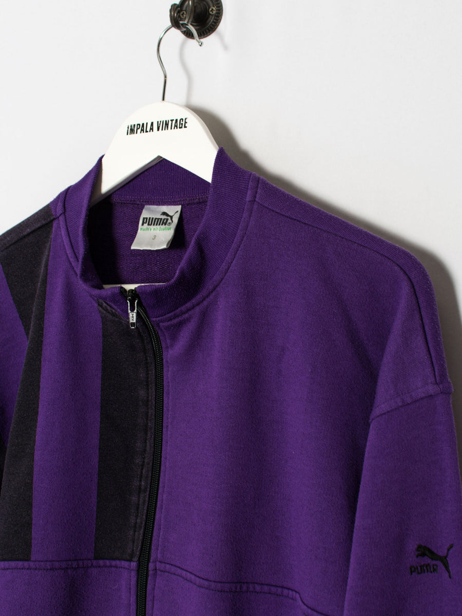 Puma Purple II Zipper Sweatshirt