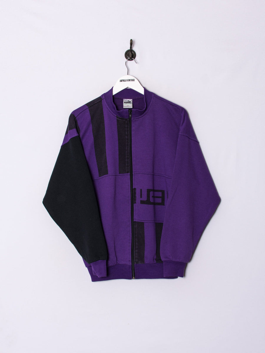 Puma Purple II Zipper Sweatshirt