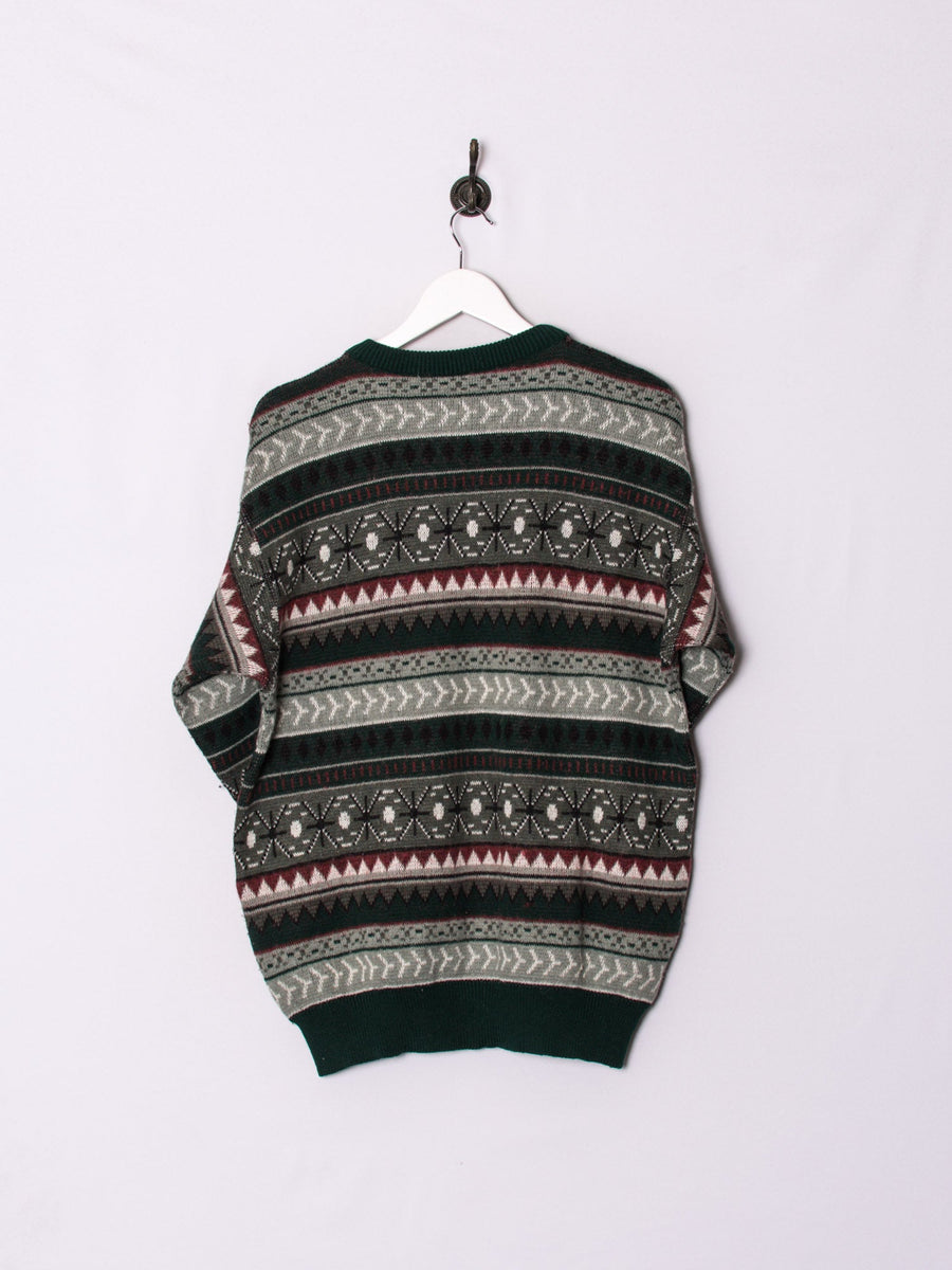 Green V II Sweater