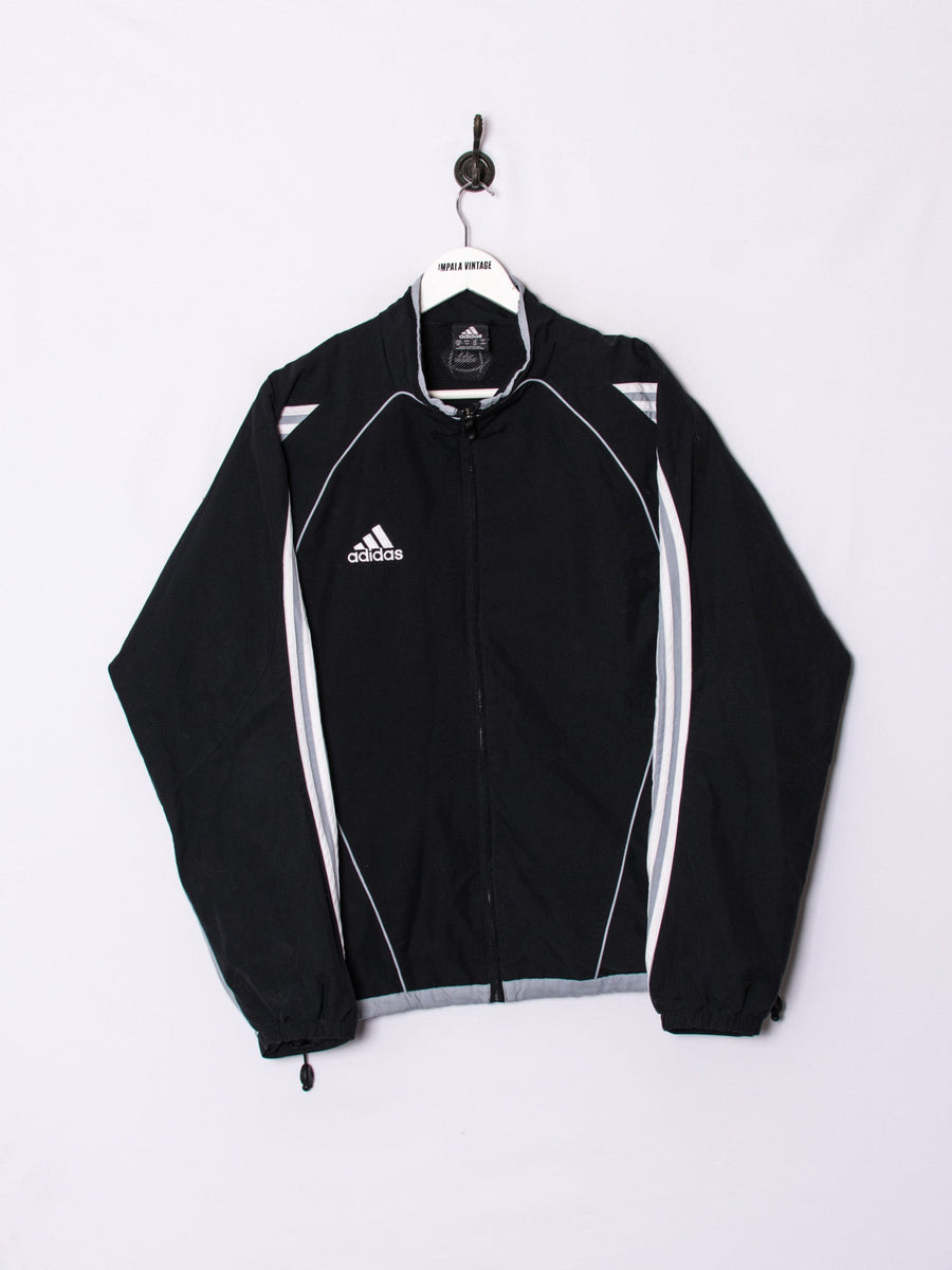 Adidas Black & Grey Track Jacket