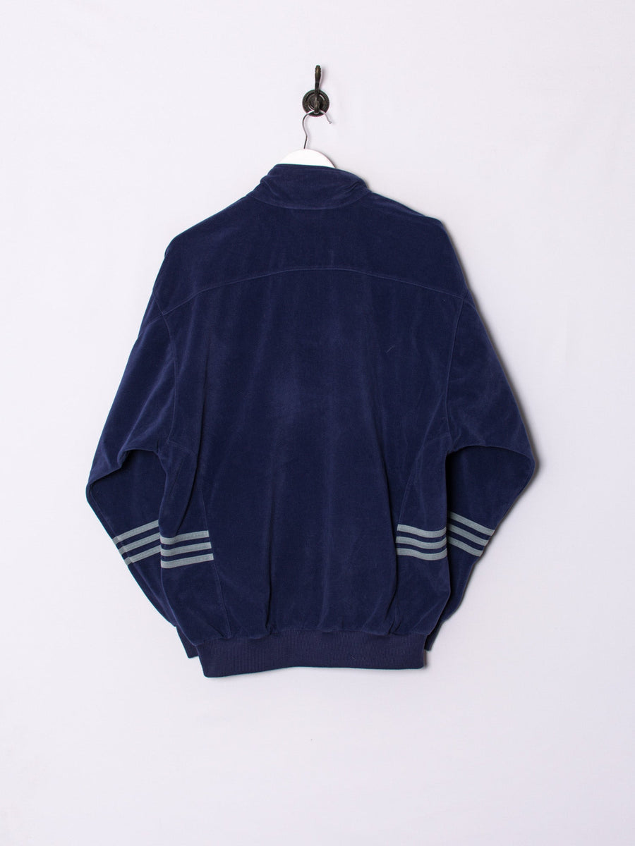 Adidas Navy Blue Velvet Track Jacket