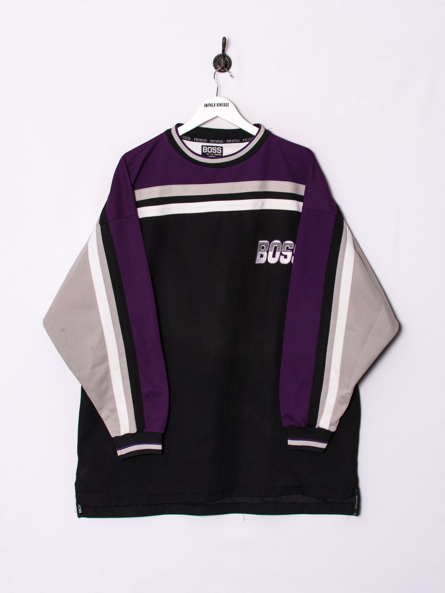 Boss Purple & Black Sweatshirt