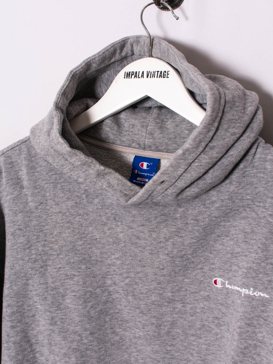 Champion Gray Croptop Hoodie