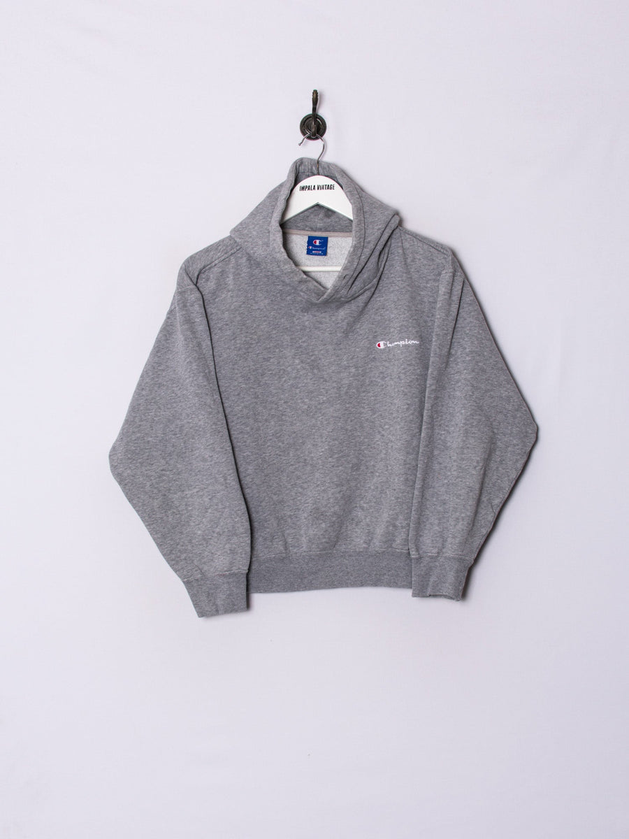 Champion Gray Croptop Hoodie