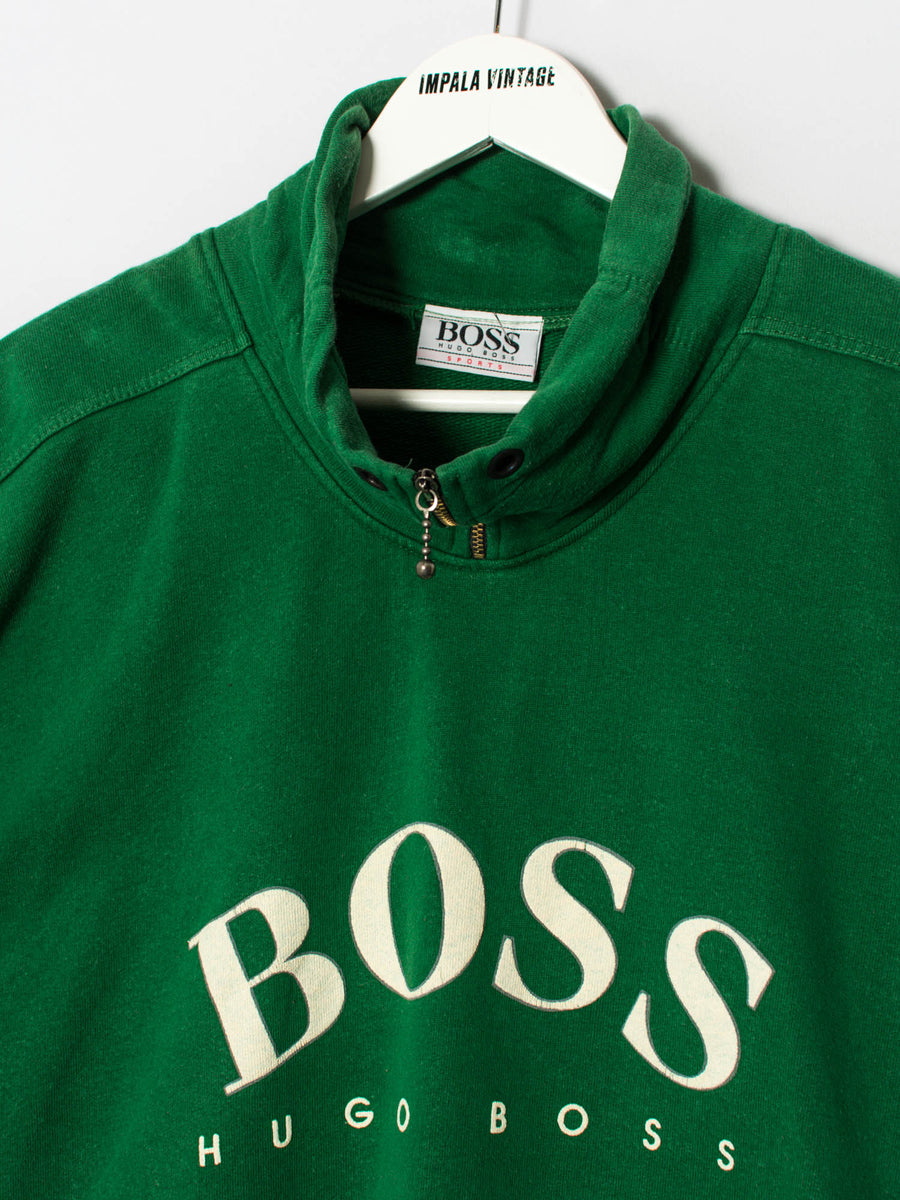 Hugo Boss Green Retro Sweatshirt