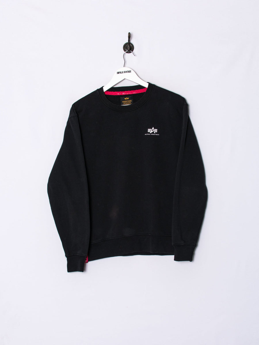 Alpha Industries Black Sweatshirt