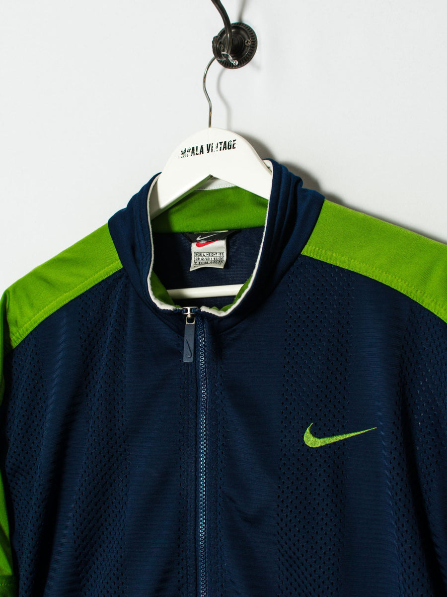 Nike Blue & Green Track Jacket