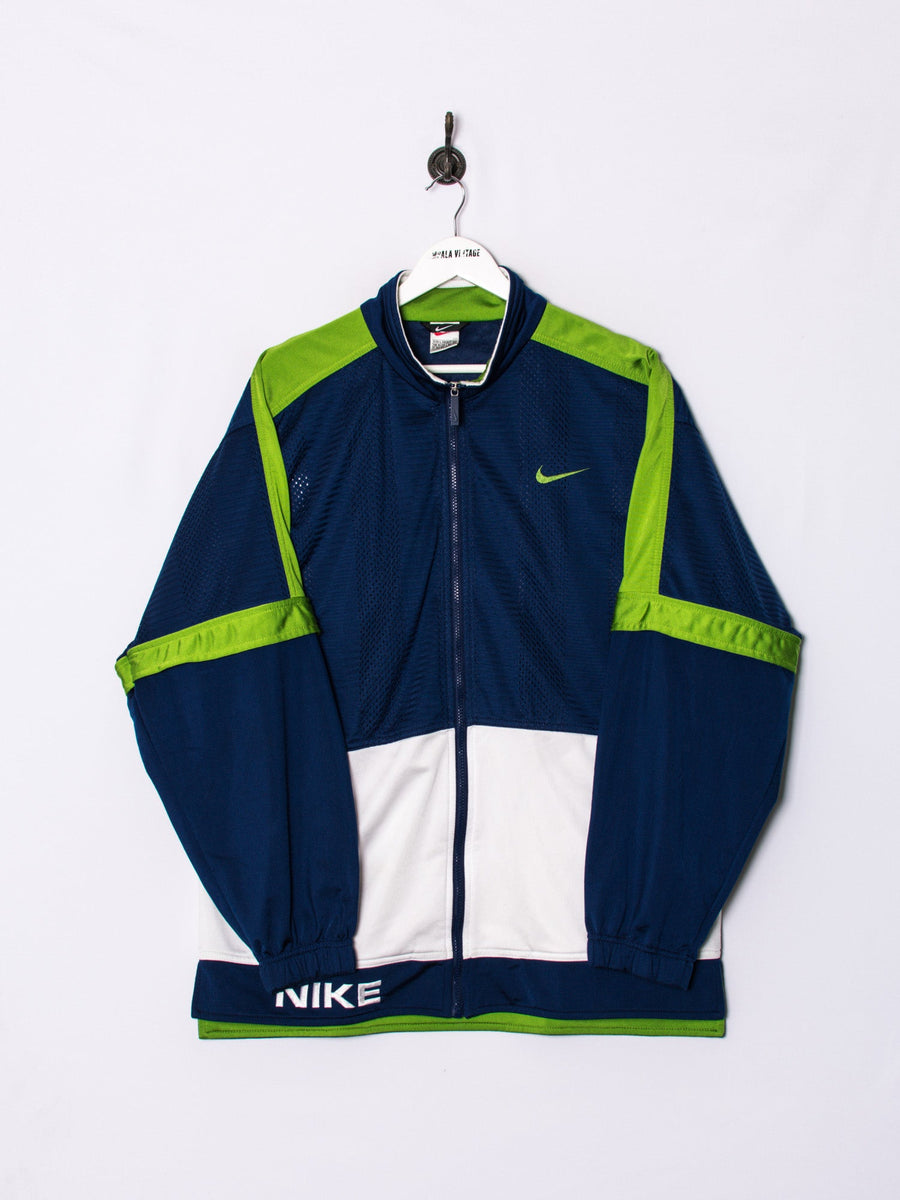 Nike Blue & Green Track Jacket