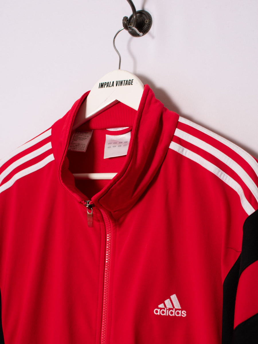 Adidas Red & Black Track Jacket