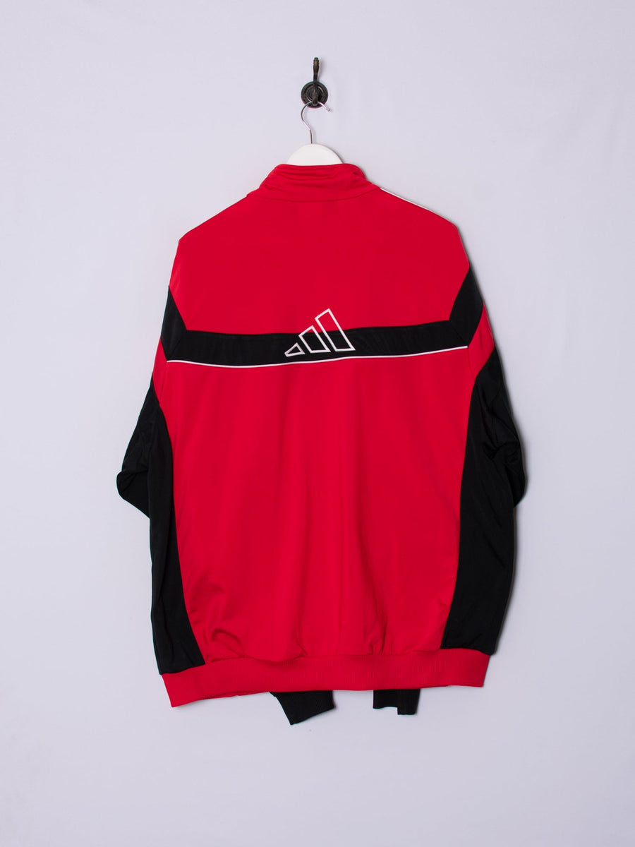 Adidas Red & Black Track Jacket