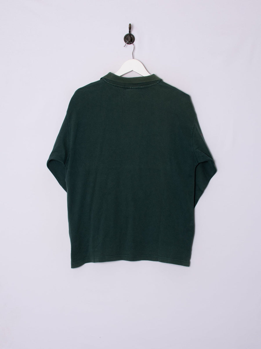 Reebok Green Retro Long Sleeves Tee