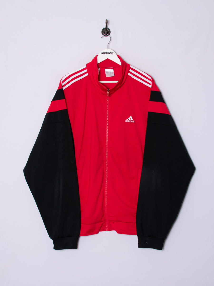 Adidas Red & Black Track Jacket