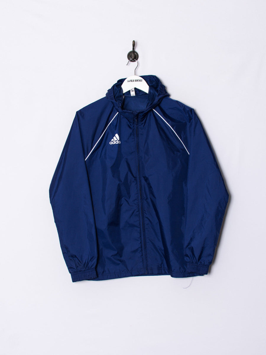 Adidas Navy Blue Raincoat