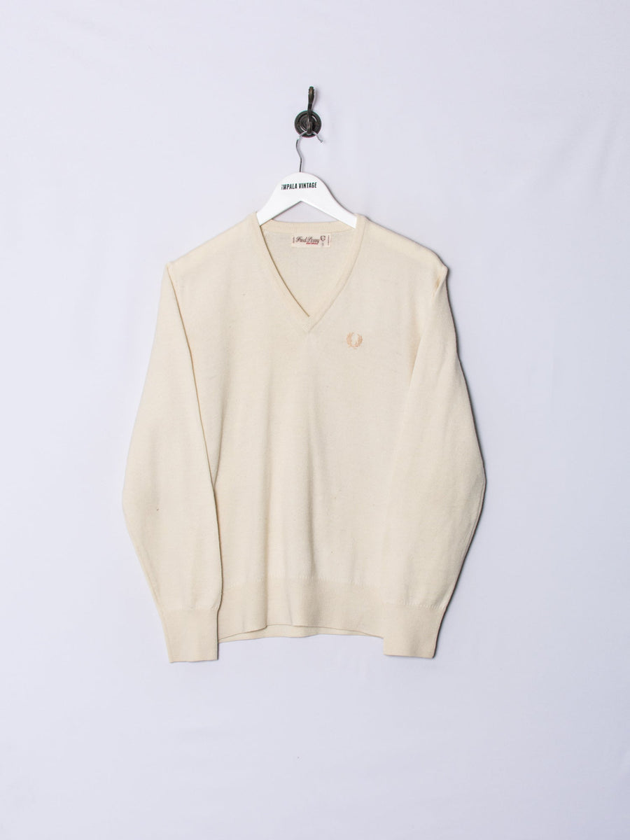 Fred Perry Retro V-Neck Sweater