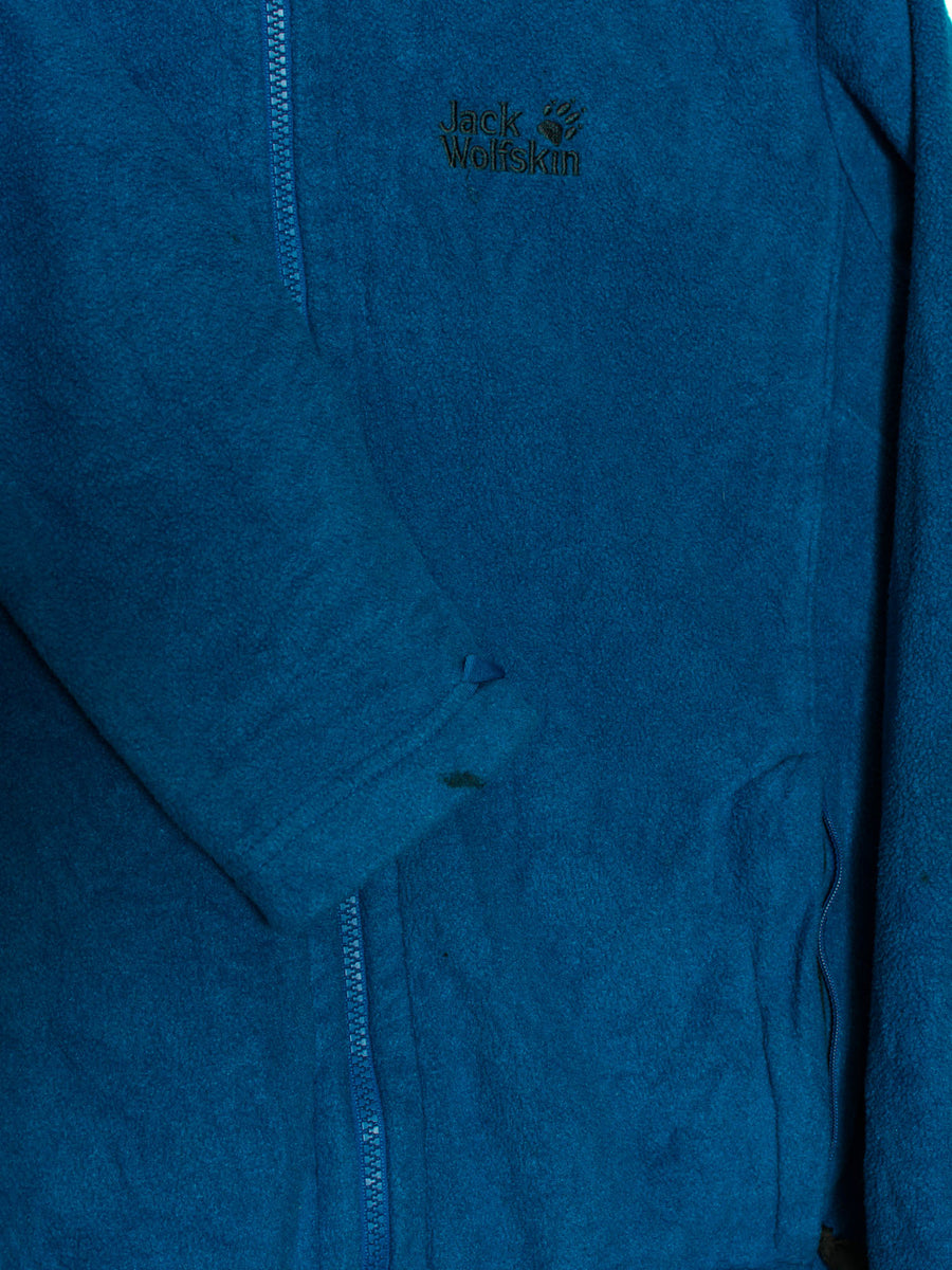 Jack Wolfskin Blue Zipper Fleece