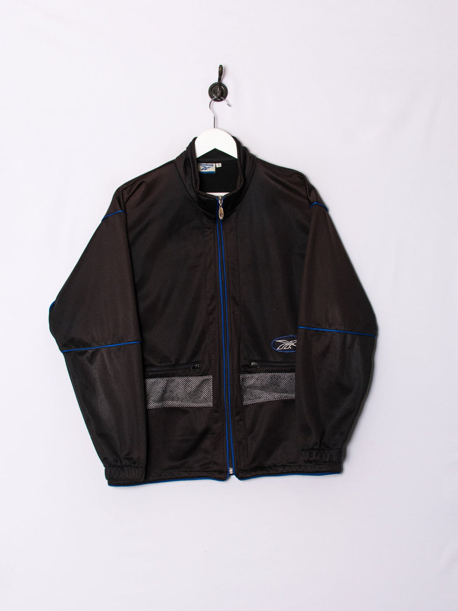 Reebok Black & Blue Track Jacket