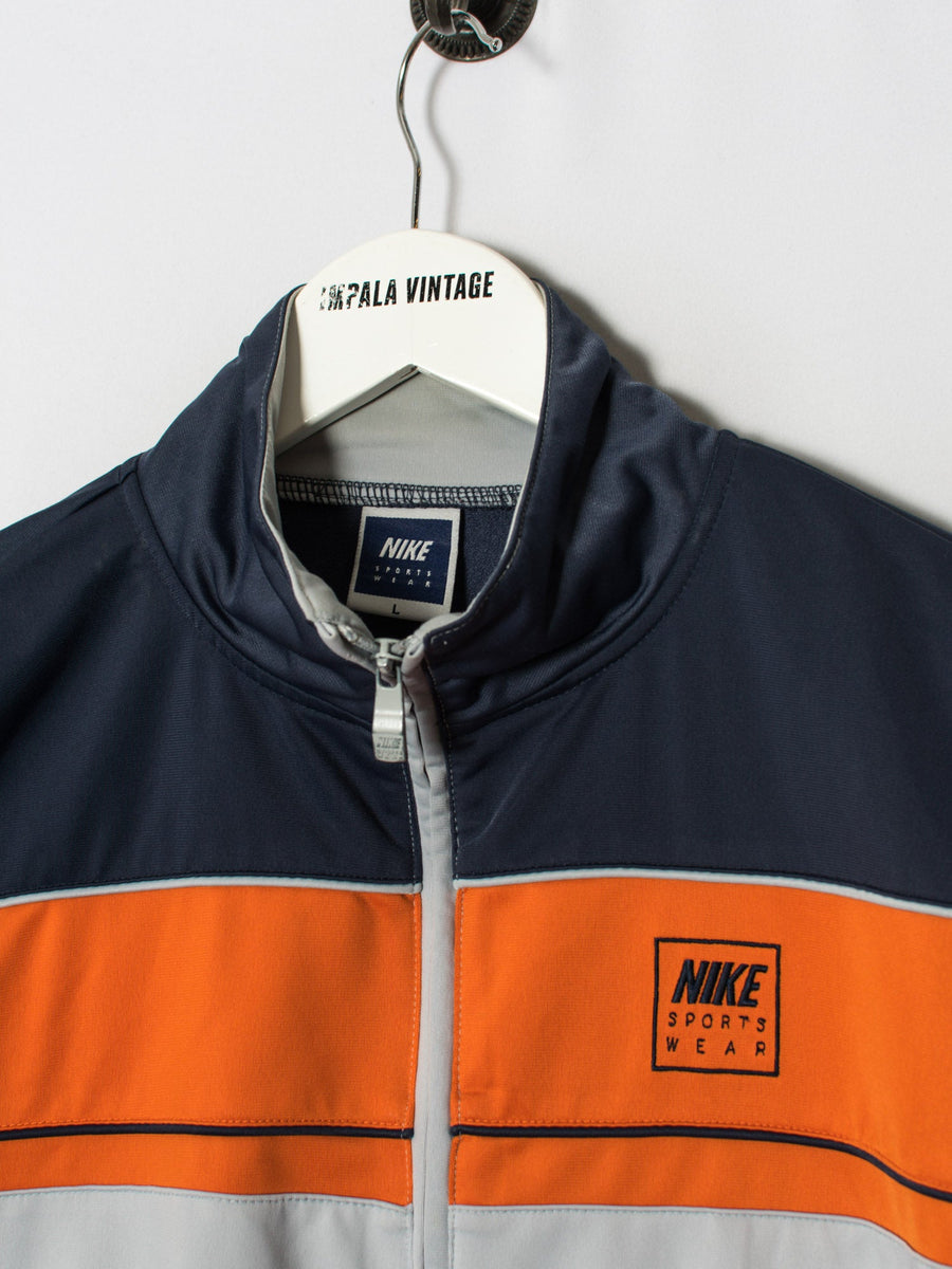 Nike Gray & Orange II Track Jacket