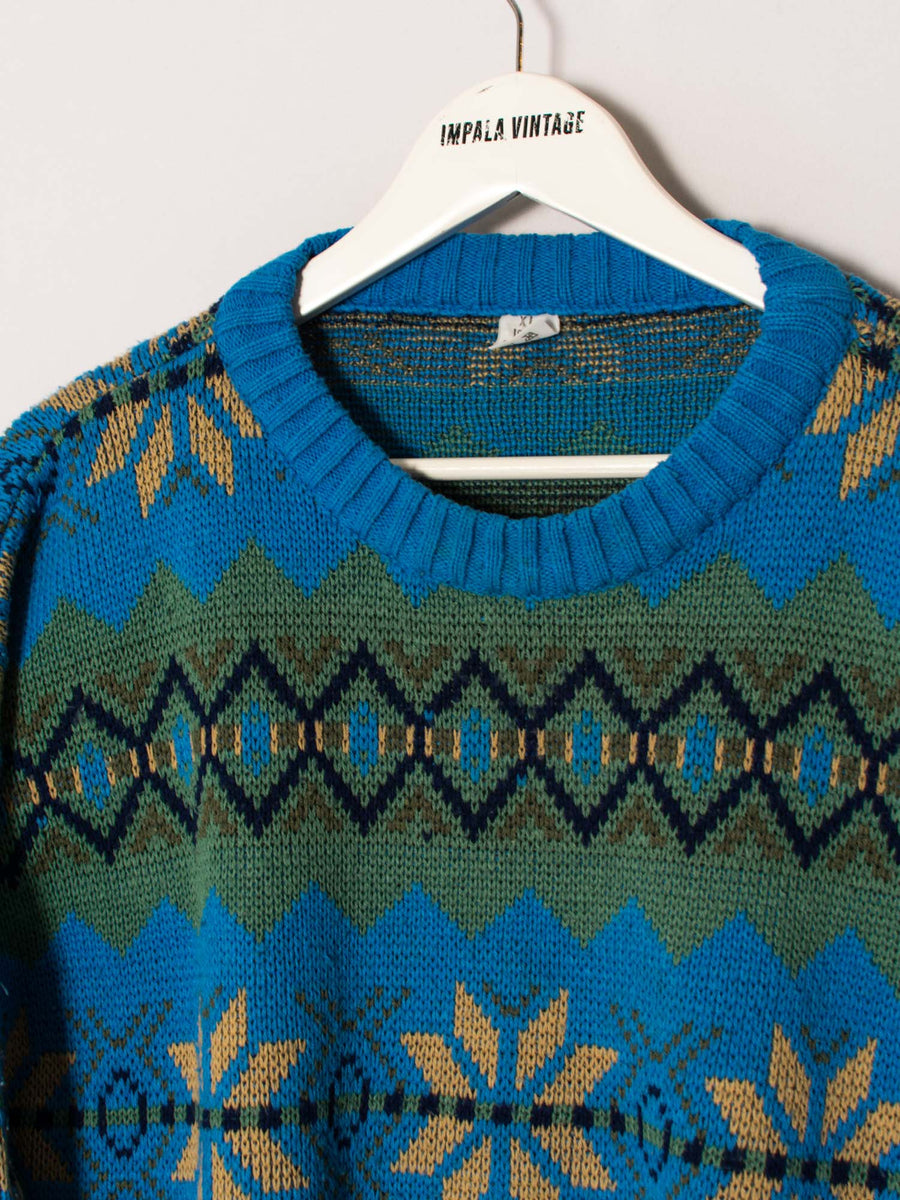 Blue Star Sweater