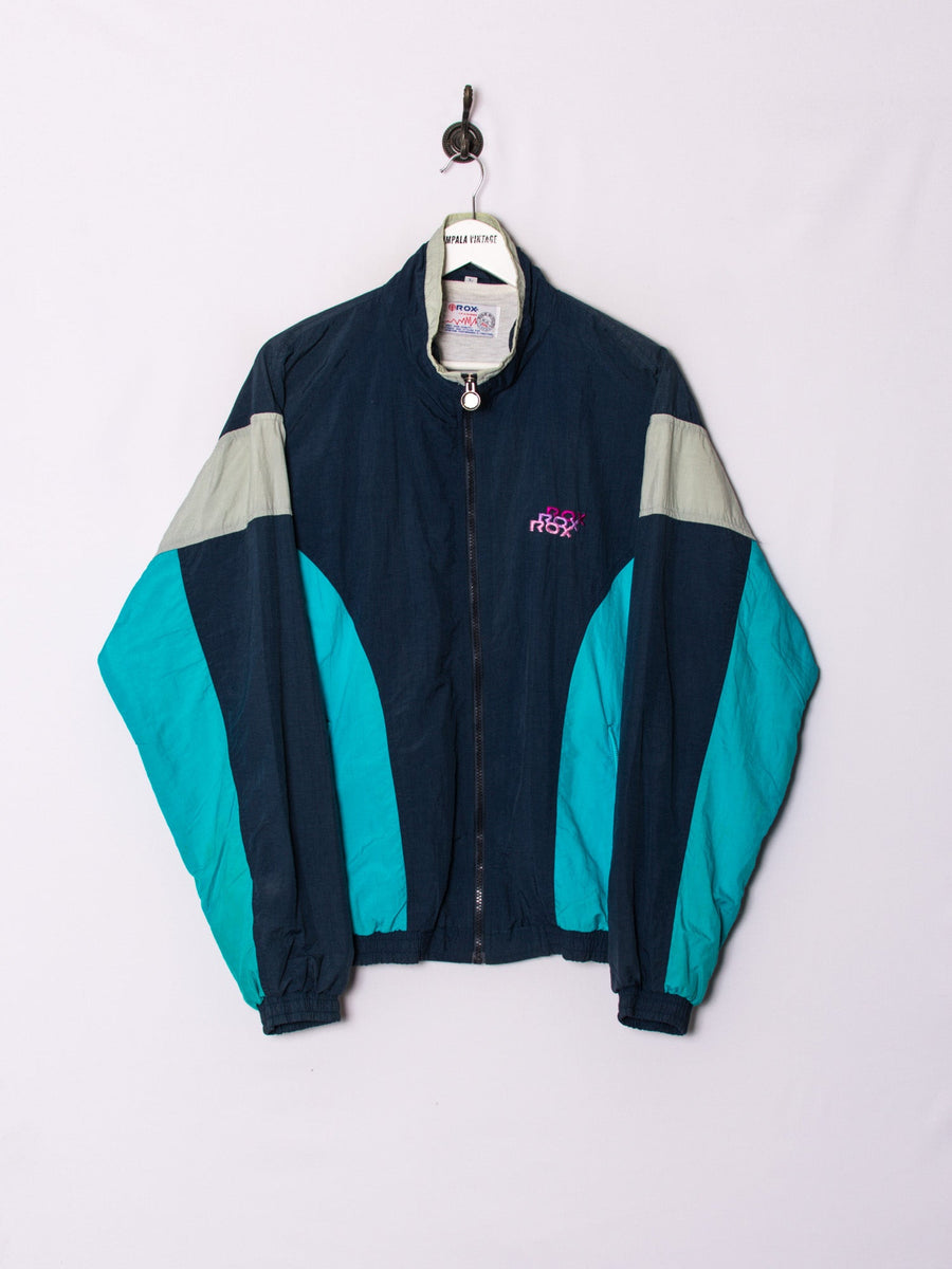 Rox Retro Blue Track Jacket