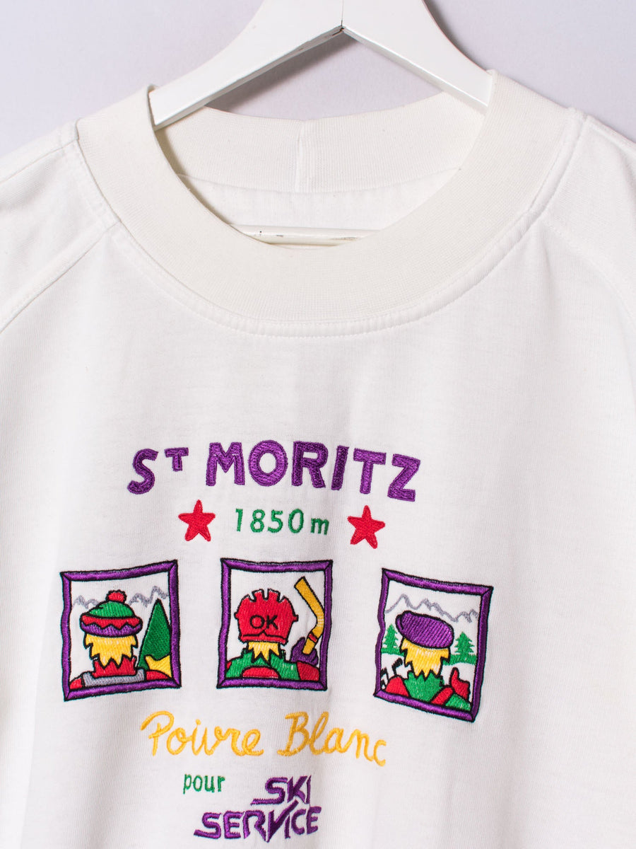 Poivre Blanc St Moritz Retro Sweatshirt