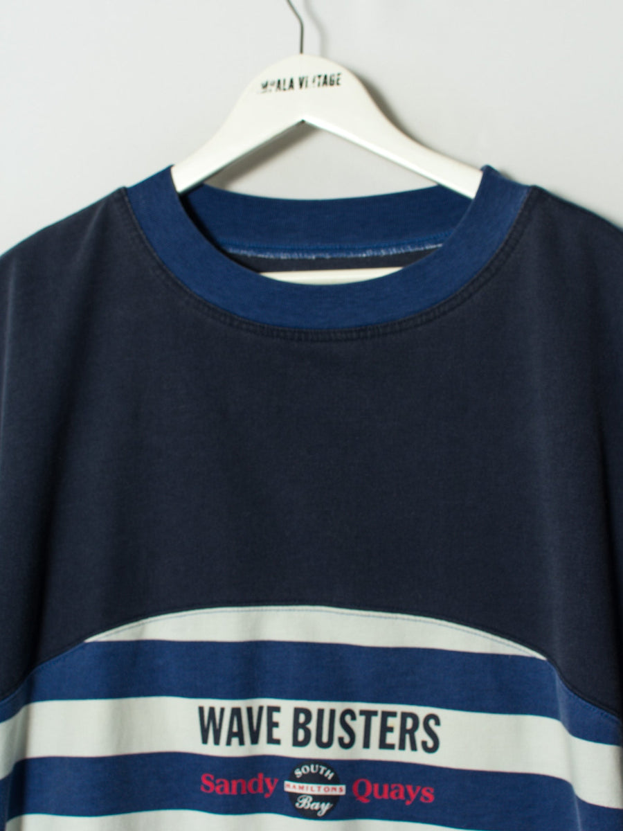 Wave Buster Stripes Sweatshirt