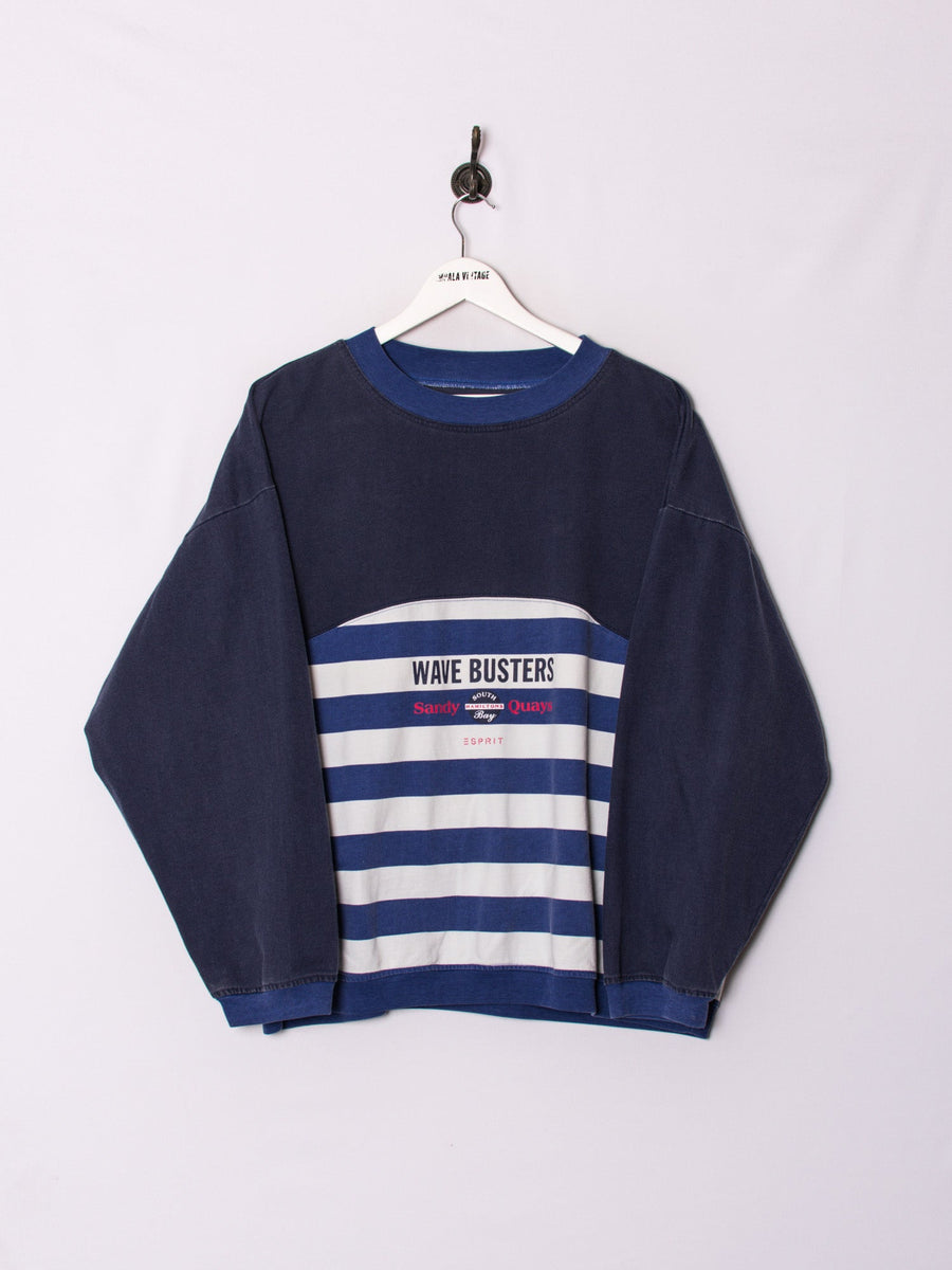 Wave Buster Stripes Sweatshirt